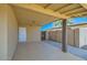 Spacious carport area with a gated entrance and easy access to the home at 726 N 78Th St, Scottsdale, AZ 85257