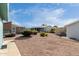 Low-maintenance backyard featuring gravel landscaping, perfect for easy upkeep and outdoor enjoyment at 8500 E Southern Ave # 488, Mesa, AZ 85209