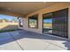 Enjoy the light from the bright and airy covered patio space at 8634 E Kael Cir, Mesa, AZ 85207