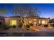 Beautiful single-story home featuring a landscaped front yard at 11067 E Juan Tabo Rd, Scottsdale, AZ 85255