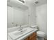 Bright bathroom features a large mirror, ample counter space, and modern fixtures at 18239 N 40Th St # 107, Phoenix, AZ 85032