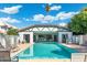 A community pool provides residents a great space to relax and cool off from the sun at 18239 N 40Th St # 107, Phoenix, AZ 85032