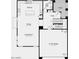 Open-concept floor plan featuring the kitchen, dining area, great room, and a two-car garage at 3809 N 99Th Dr, Avondale, AZ 85392