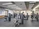 Well-equipped gym featuring modern weight machines and ample workout space for a complete fitness experience at 7740 E Gainey Ranch Rd # 36, Scottsdale, AZ 85258