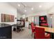 Office with a desk, chairs, and a bookcase at 7740 E Gainey Ranch Rd # 36, Scottsdale, AZ 85258