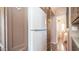Efficient kitchen space complete with a refrigerator and plenty of storage at 834 S Beryl Dr, Apache Junction, AZ 85119