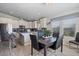 Bright eat-in kitchen with stainless steel appliances and large island with bar seating at 2206 S Ellsworth Rd # 157B, Mesa, AZ 85209