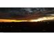 City lights twinkling at night with a dramatic, dark sunset above the horizon at 36879 N 38Th St, Cave Creek, AZ 85331