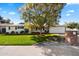 Charming single-story home featuring a lush green lawn, mature tree, and well-manicured landscaping at 623 E Winter Drive Dr, Phoenix, AZ 85020