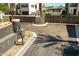 Entry gate of a residential area with well-maintained landscaping at 6858 E Orion Dr, Scottsdale, AZ 85257