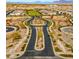 Aerial view of the neighborhood showing the landscape at 10455 E Thatcher Ave, Mesa, AZ 85212
