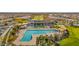 Stunning aerial view of the community pool and recreation area at 10455 E Thatcher Ave, Mesa, AZ 85212