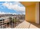 Balcony view featuring an outdoor seating area and a lush, green space at 207 W Clarendon Ave # 5H, Phoenix, AZ 85013