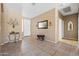 Stylish entryway with tile flooring and well-lit interior; perfect for welcoming guests at 1044 E Stottler Ct, Gilbert, AZ 85296