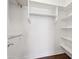 Walk-in closet with shelving and hanging rods at 10757 N 74Th St # 1016, Scottsdale, AZ 85260