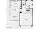 First floor layout with kitchen, dining, great room, powder room, and garage at 14634 W Sand Hills Rd, Surprise, AZ 85387