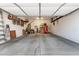 Spacious garage with overhead lighting and ample storage space at 3401 E Isaiah Ave, Gilbert, AZ 85298