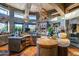 Gourmet kitchen featuring granite countertops, custom cabinetry, and modern lighting at 34460 N 79Th Way, Scottsdale, AZ 85266