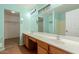 Bathroom with a double sink vanity and ample counter space at 37379 W Amalfi Ave, Maricopa, AZ 85138