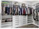 A walk-in closet with shelving and drawers provides ample storage space for clothing and accessories at 3930 E Enrose St, Mesa, AZ 85205
