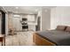 Studio features a full kitchen, neutral cabinets, and a sleeping area at 44434 N 20Th St, New River, AZ 85087