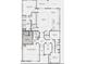 Detailed floor plan showcasing the layout with owner's suite, bedrooms, gathering room, kitchen, and 3-car garage at 8804 W Vista Ave, Glendale, AZ 85305