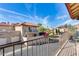Balcony view of the community from a well-maintained home with a private patio at 10203 N 12Th Pl # 3, Phoenix, AZ 85020