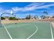 Outdoor basketball court perfect for recreation with desert landscaping and clear blue sky at 10203 N 12Th Pl # 3, Phoenix, AZ 85020