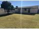 Lush backyard with lawn and covered patio at 10633 N 46Th Ave, Glendale, AZ 85304