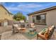 Patio featuring furniture, grill, and outdoor kitchen at 2514 E Espada Trl, Casa Grande, AZ 85194