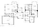Detailed floorplan showcasing the layout of the two-story home at 7415 W Via De Luna Dr, Glendale, AZ 85310