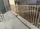 Private balcony with wrought iron railing, offering a peaceful outdoor space at 15650 N 19Th Ave # 1189, Phoenix, AZ 85023