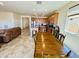 A living and kitchen area with wooden floors and stainless steel appliances at 20407 W Calle Encorvada --, Buckeye, AZ 85396