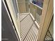 This balcony looks out onto the street at 3113 E Danbury Rd # 5, Phoenix, AZ 85032