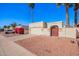 Charming single-story home features a two-car garage, private gate, and desert landscaping at 4722 W Escuda Dr, Glendale, AZ 85308