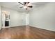 The bedroom is a good size and features an en-suite bathroom and laminate floors at 501 W Hononegh Dr # 2, Phoenix, AZ 85027