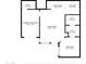 Floor plan showcasing primary bedroom, bedroom, living room, kitchen, and dining area at 501 W Hononegh Dr # 2, Phoenix, AZ 85027