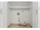 Bright laundry room with connections and room for extra storage at 501 W Hononegh Dr # 2, Phoenix, AZ 85027