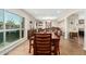 Dining room features large windows for natural light and an open floor plan at 5641 E Aster Dr, Scottsdale, AZ 85254