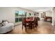Formal dining room features ample seating and natural lighting at 5641 E Aster Dr, Scottsdale, AZ 85254