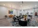 Spacious open-concept design combining the living room and kitchen, featuring modern decor and an inviting atmosphere at 7340 E Conquistadores Dr, Scottsdale, AZ 85255