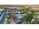 Resort-style community featuring a pool, green space, and scenic desert views at 921 E Buist Ave, Phoenix, AZ 85042