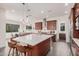 Spacious open kitchen with a large island, ample counter space, and great natural light at 921 E Buist Ave, Phoenix, AZ 85042