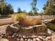 Backyard with a rock water feature and plants at 10080 E Mountainview Lake Dr # 110, Scottsdale, AZ 85258