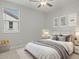 Comfortable bedroom with soft textiles, neutral tones, and side table lamps at 3875 E Appaloosa Rd, Gilbert, AZ 85296