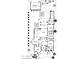 Detailed floor plan showcasing the layout of the house, backyard, and pool at 59 W Cypress St, Phoenix, AZ 85003
