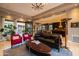 Bright living room featuring an open layout with backyard access, perfect for modern living at 59 W Cypress St, Phoenix, AZ 85003