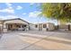 Spacious backyard with patio, outdoor seating, and additional storage at 9245 S 4Th Ave, Phoenix, AZ 85041