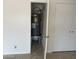 This utility closet features a hot water heater at 9318 E El Paso St, Mesa, AZ 85207