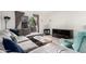 Comfortable living room featuring a plush sectional sofa and a modern table at 1920 W Lindner Ave # 249, Mesa, AZ 85202